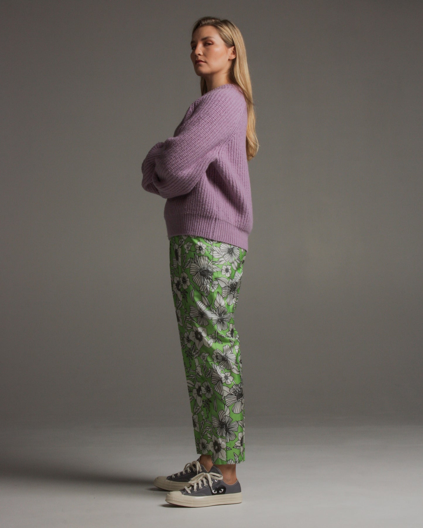 Peruna Bouquet Silk Pant