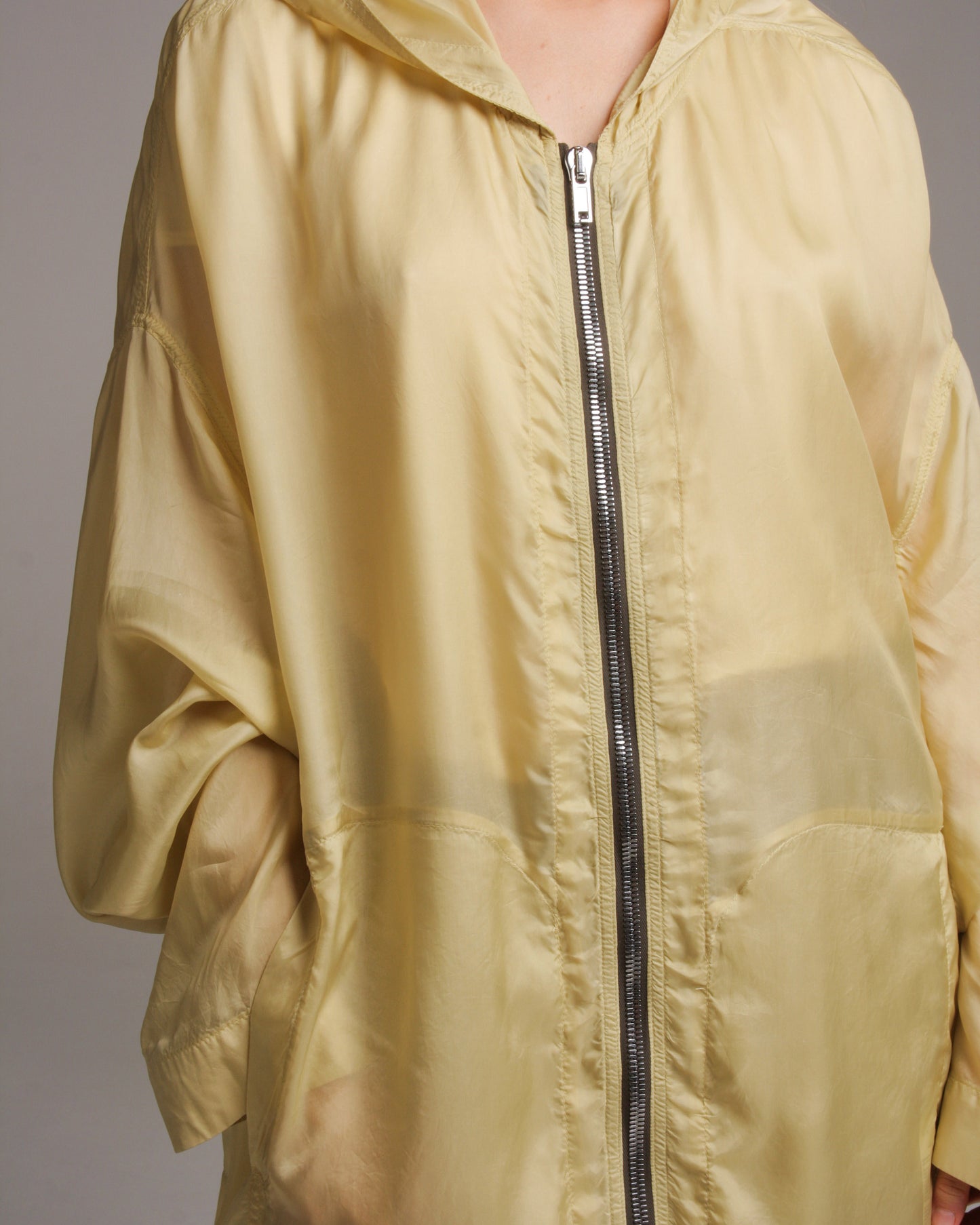 Vanilla Zip Front Lightweight Jacket