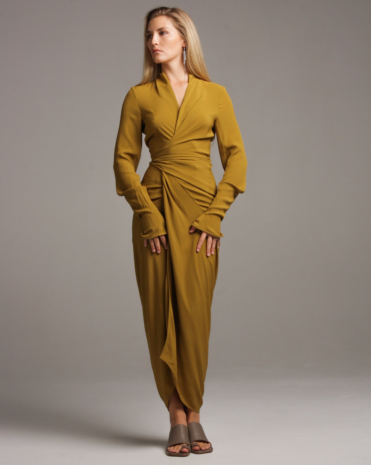 Sulphate Wrap Dress