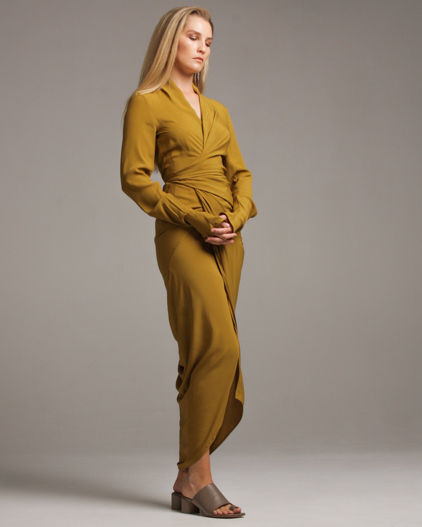 Sulphate Wrap Dress