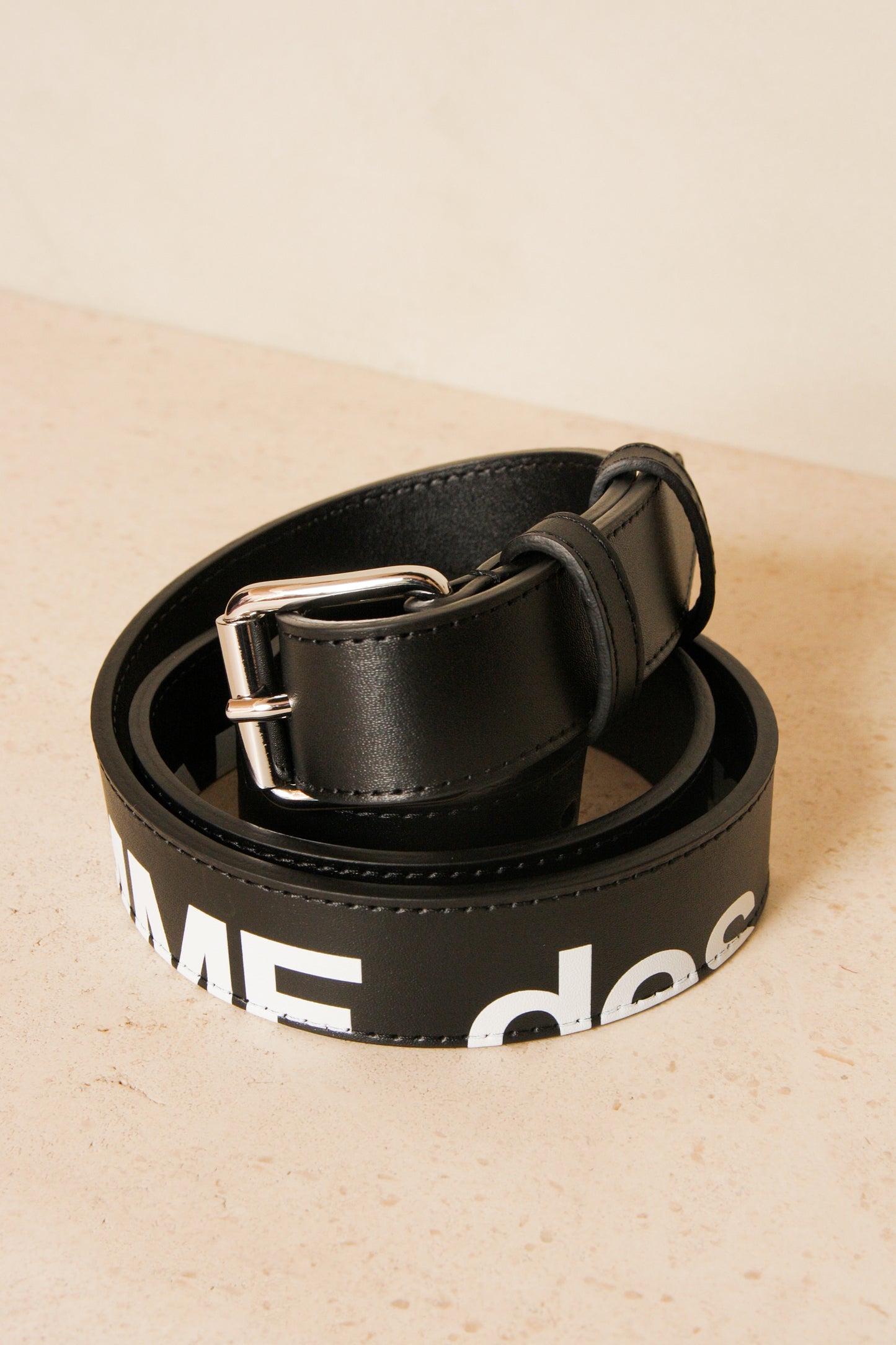 Unisex Huge Logo Belt