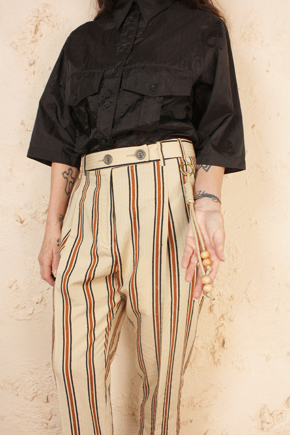 Single Pleated Pant