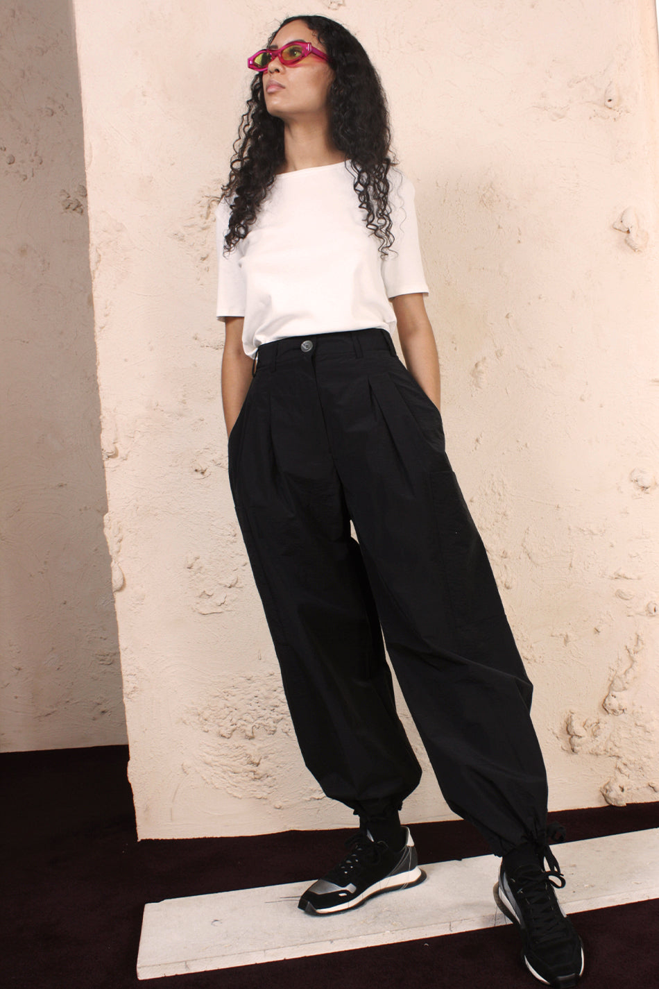 Patch Pocket Pant Black