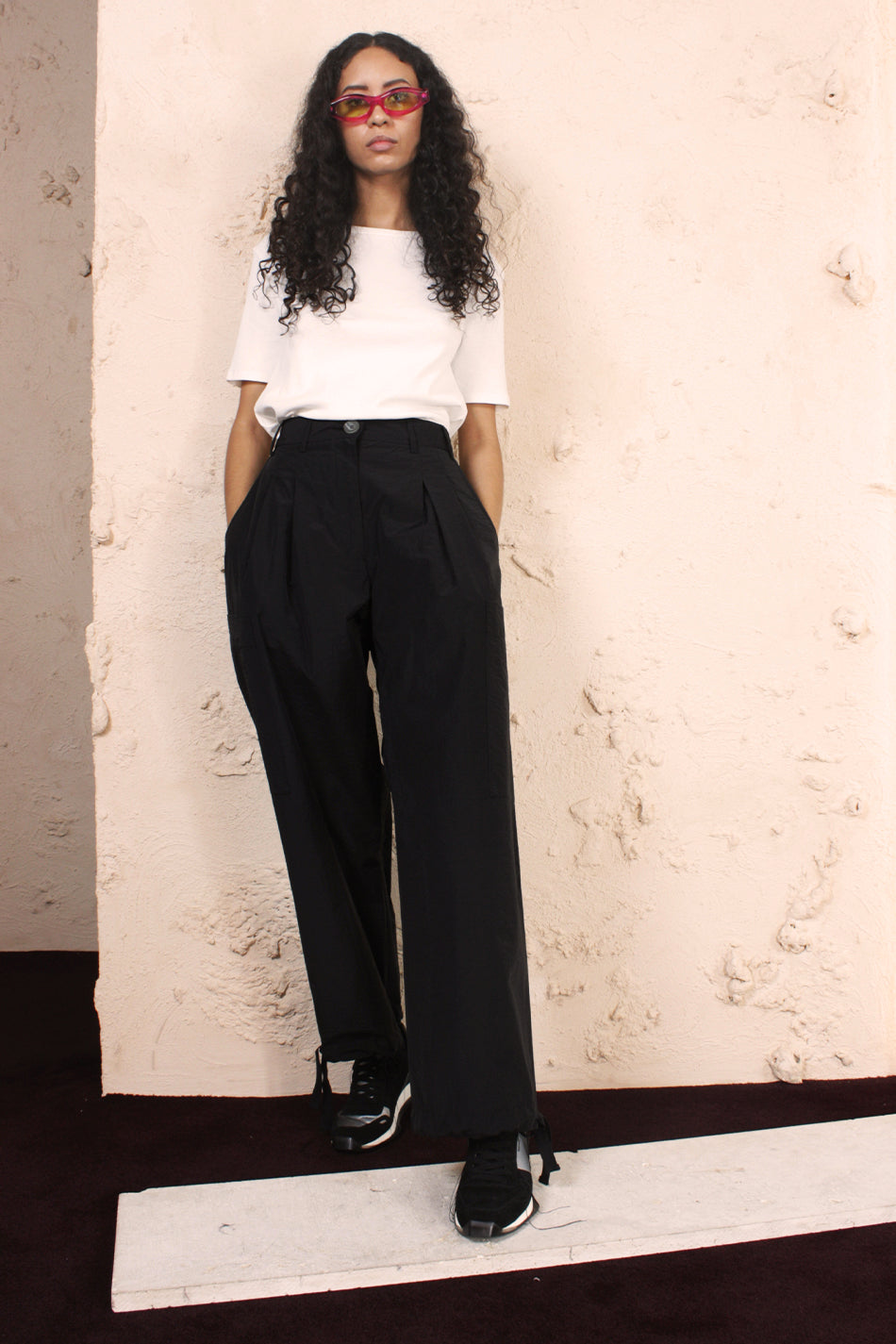 Patch Pocket Pant Black