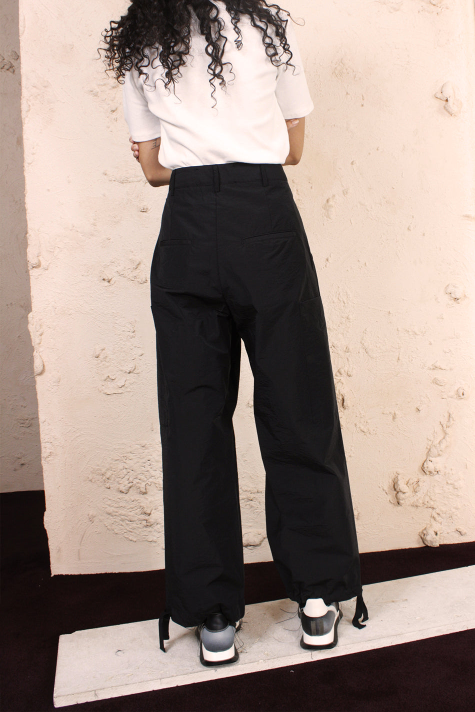 Patch Pocket Pant Black