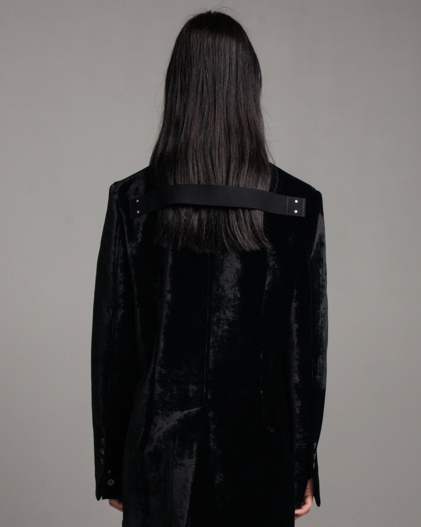 Black Velvet Lido Jacket