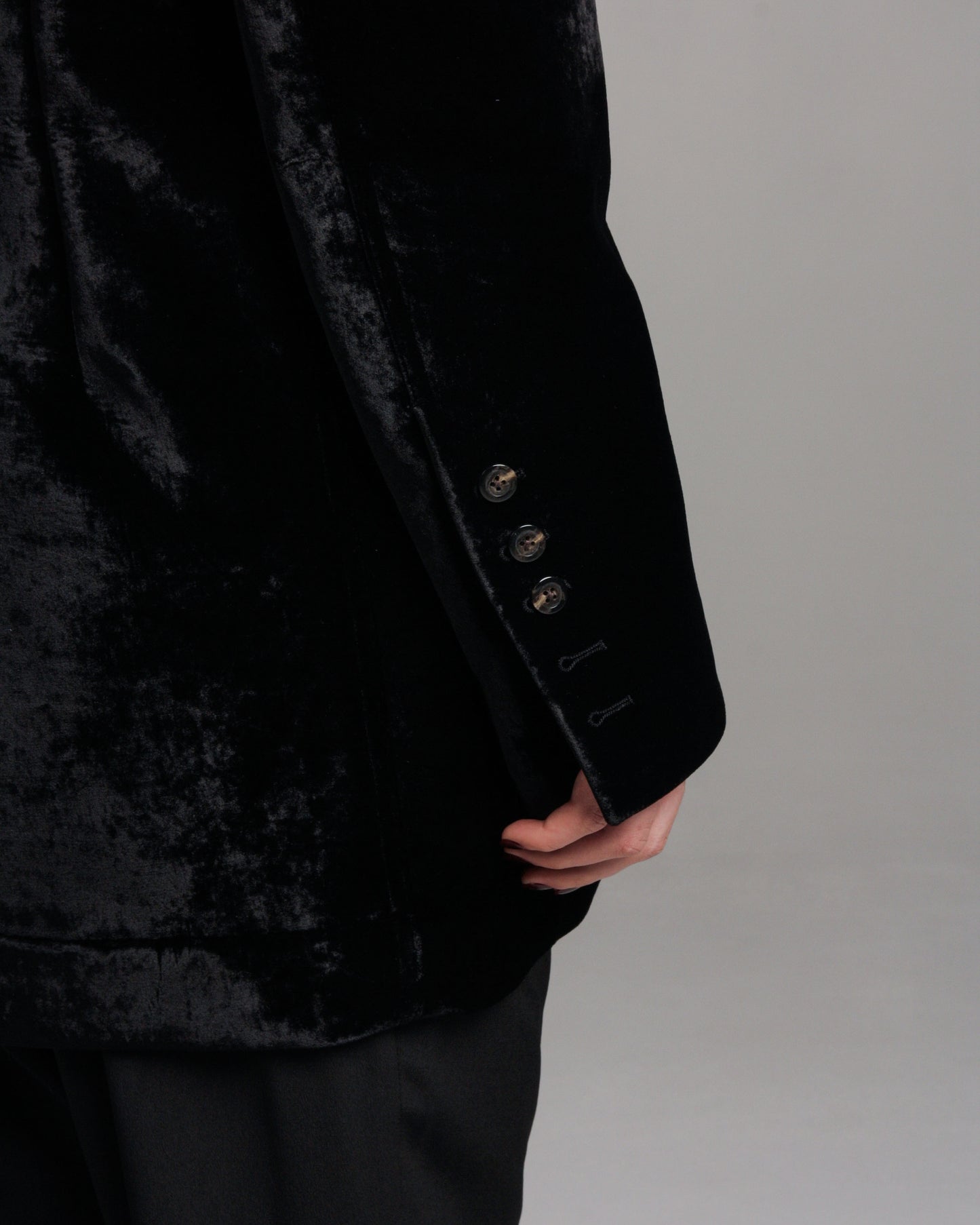 Black Velvet Lido Jacket