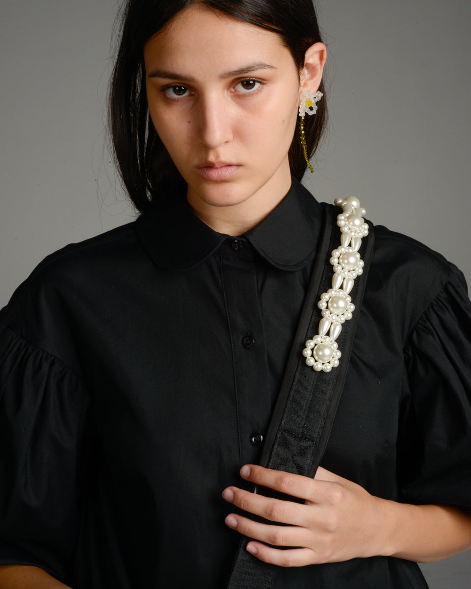 Beaded Daisy Earrings